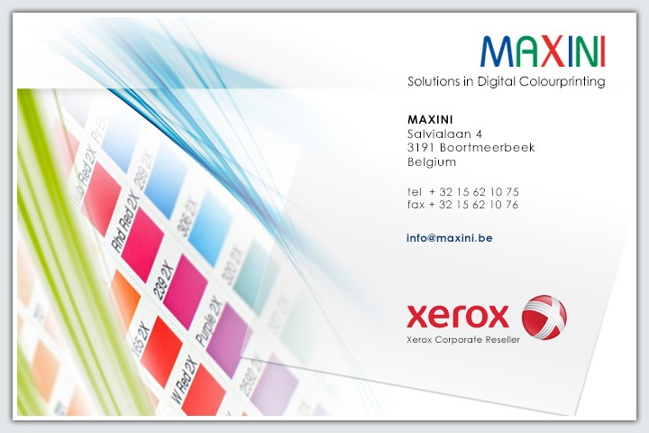 MAXINI, Solutions in Digital Colourprinting